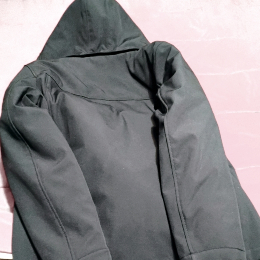 DKNY Blue Jacket with Hood, Mens sz. M